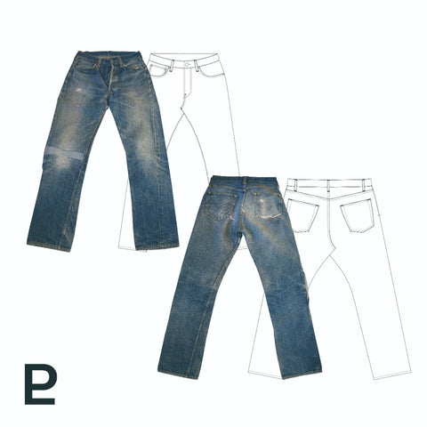 Vintage Levis 501XX-47