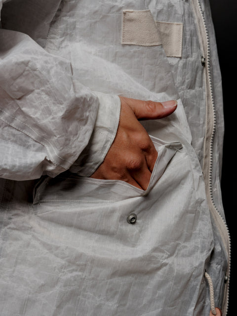 M65 Fish Tail Coat DYNEEMA WHITE