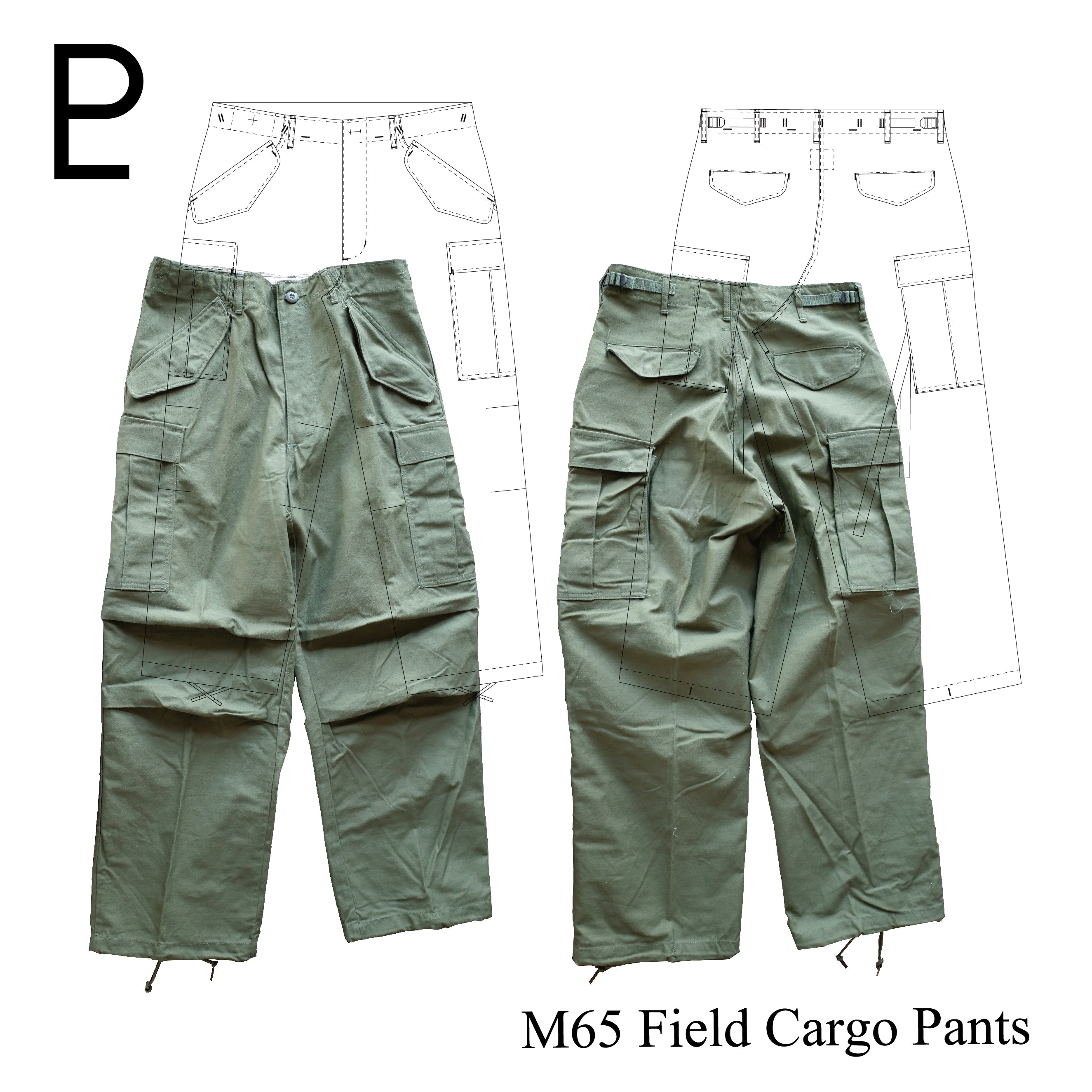 Pattern Labo M65-CARGO 60'S – PATTERN LABO