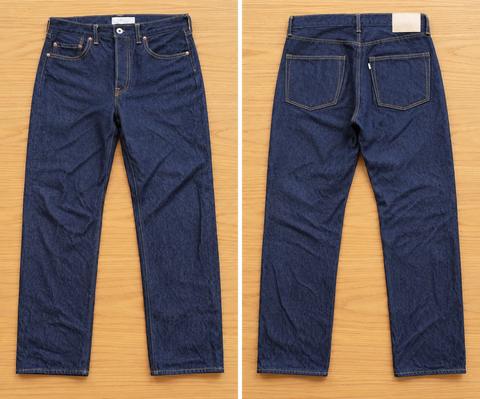 RE;DENIM 洗い後の前後